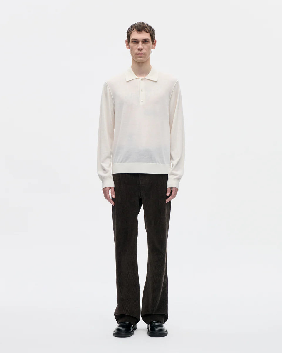 4-30K19 Polo 16GG Wool 002 Off White