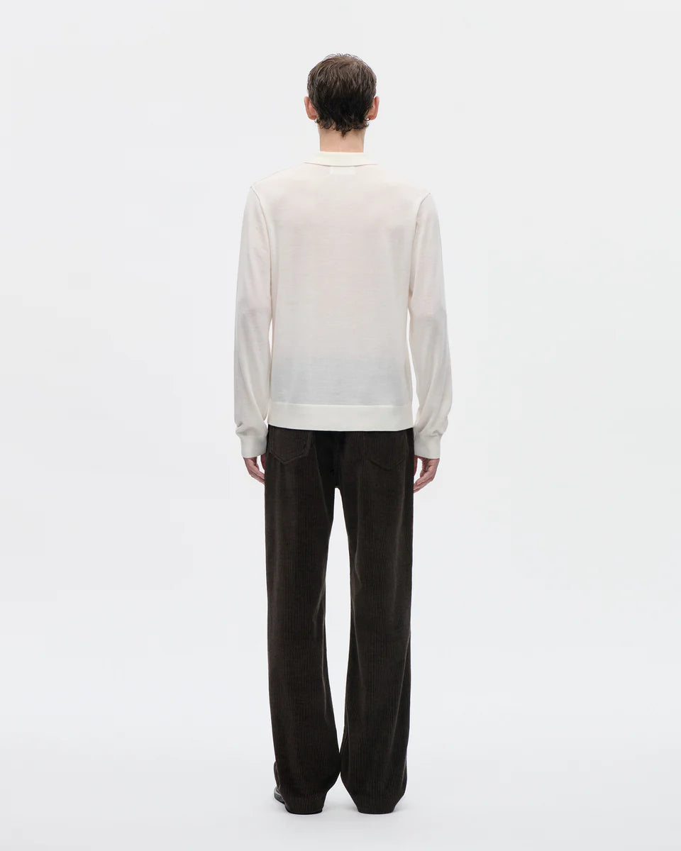 4-30K19 Polo 16GG Wool 002 Off White