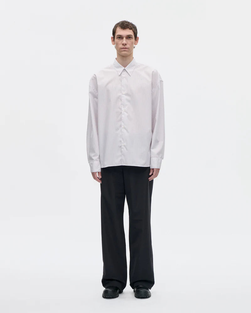 3-76S26 Sleepy Shirt Luxor 075 Maroon Check