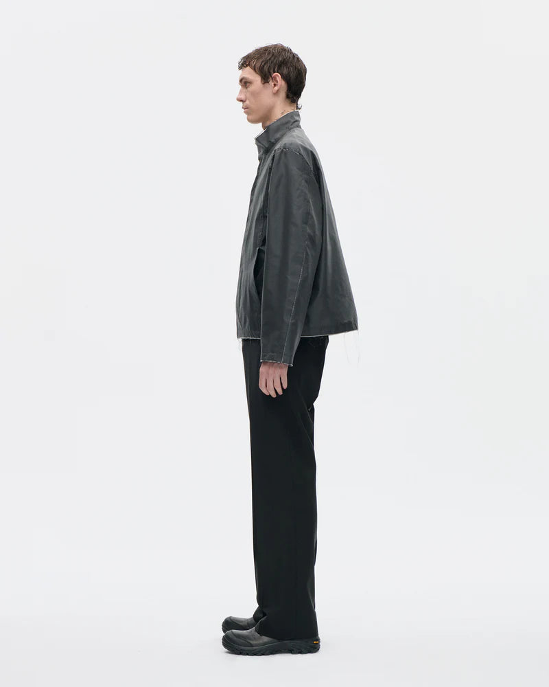1-65O53 Field Jacket Polyseta 008 Charcoal