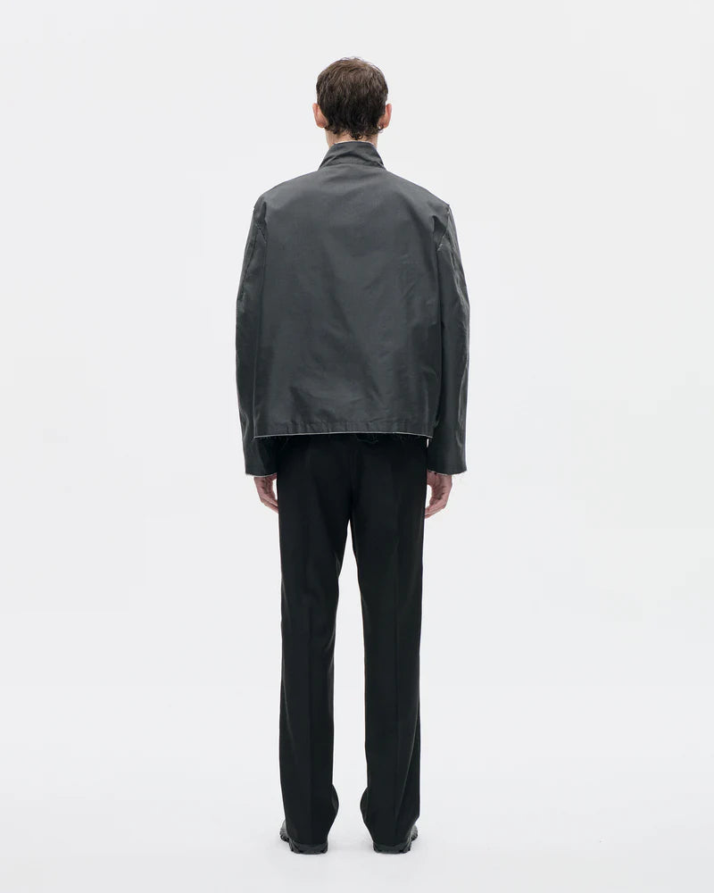 1-65O53 Field Jacket Polyseta 008 Charcoal