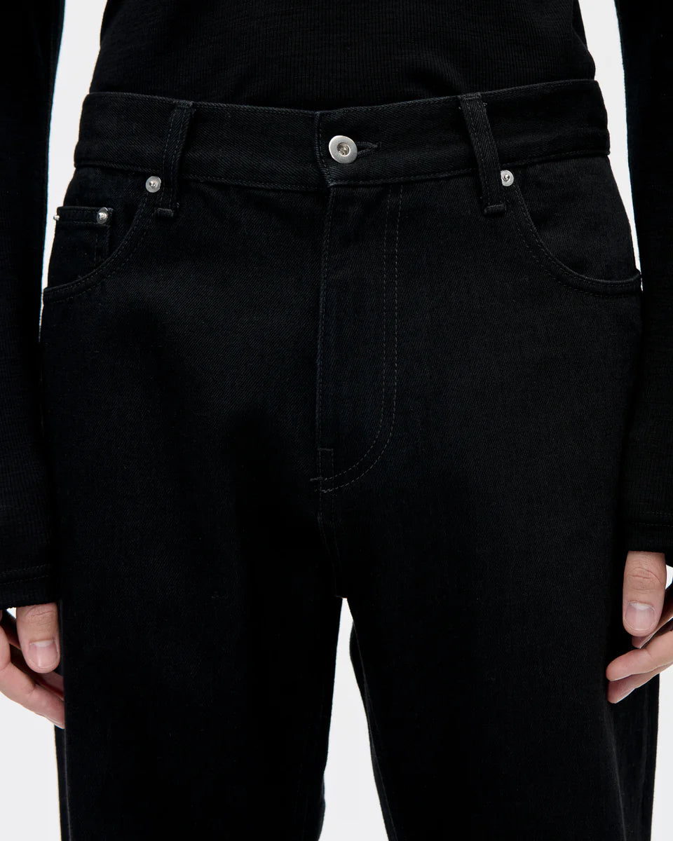 2-23T18-009 5 Pocket 14 Oz 009 Black
