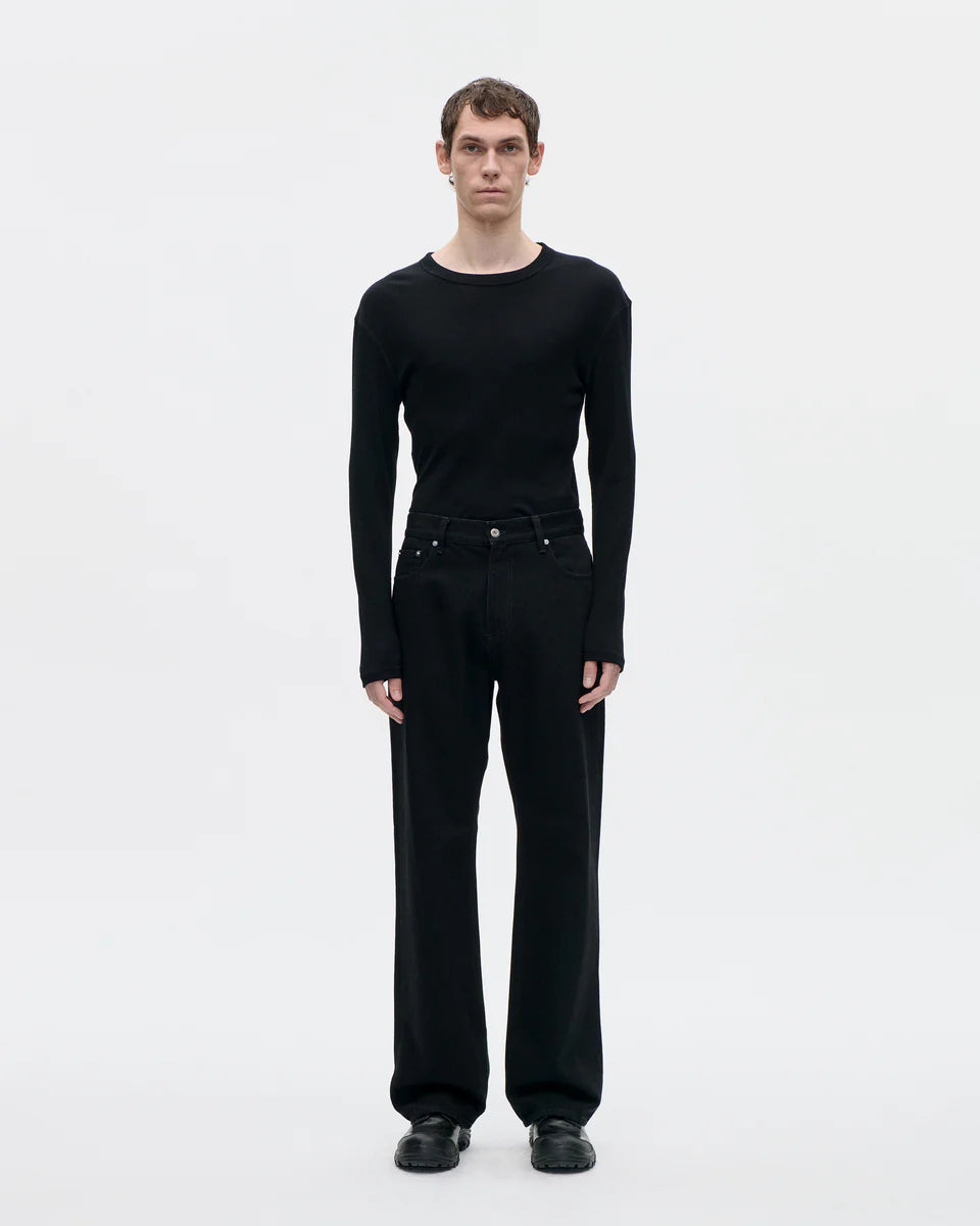2-23T18-009 5 Pocket 14 Oz 009 Black