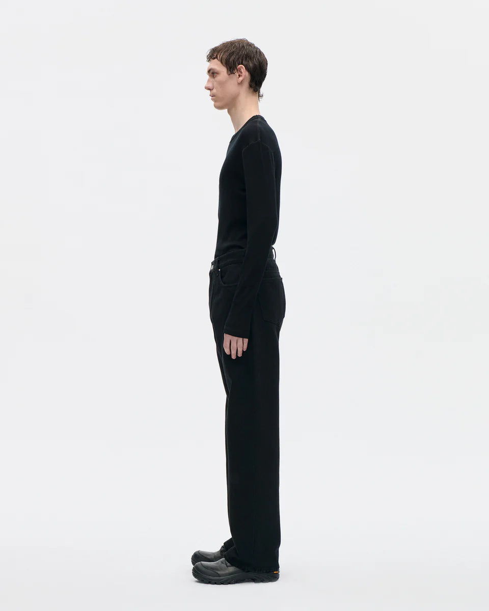 2-23T18-009 5 Pocket 14 Oz 009 Black