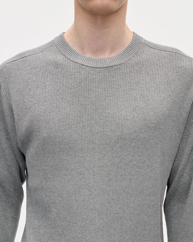 4-31K20 Torso Rib Crew Silco 081 Grey