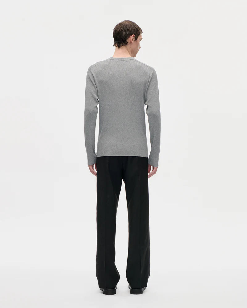 4-31K20 Torso Rib Crew Silco 081 Grey
