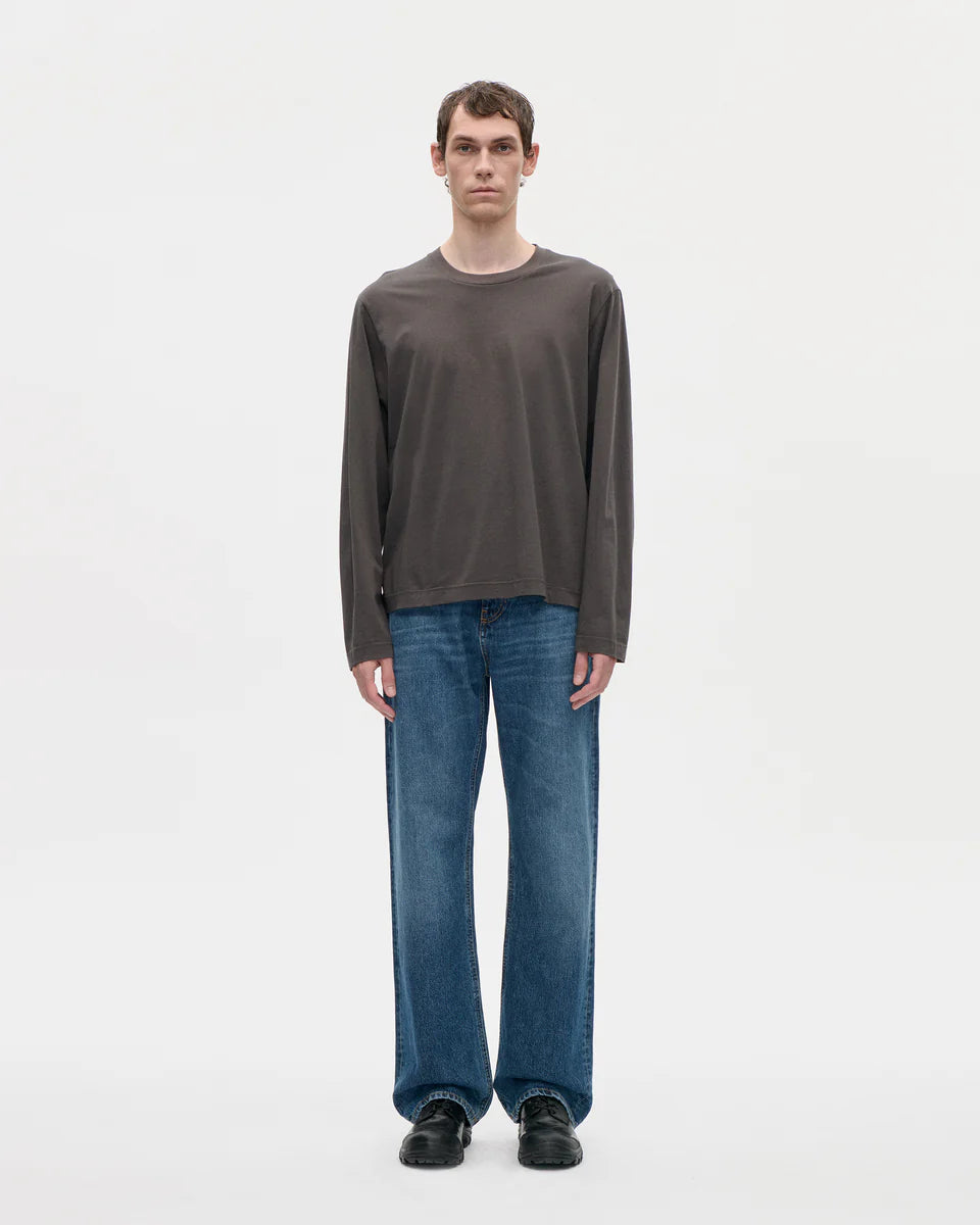5-10J7 Seam Tee LS 140 081 Grey