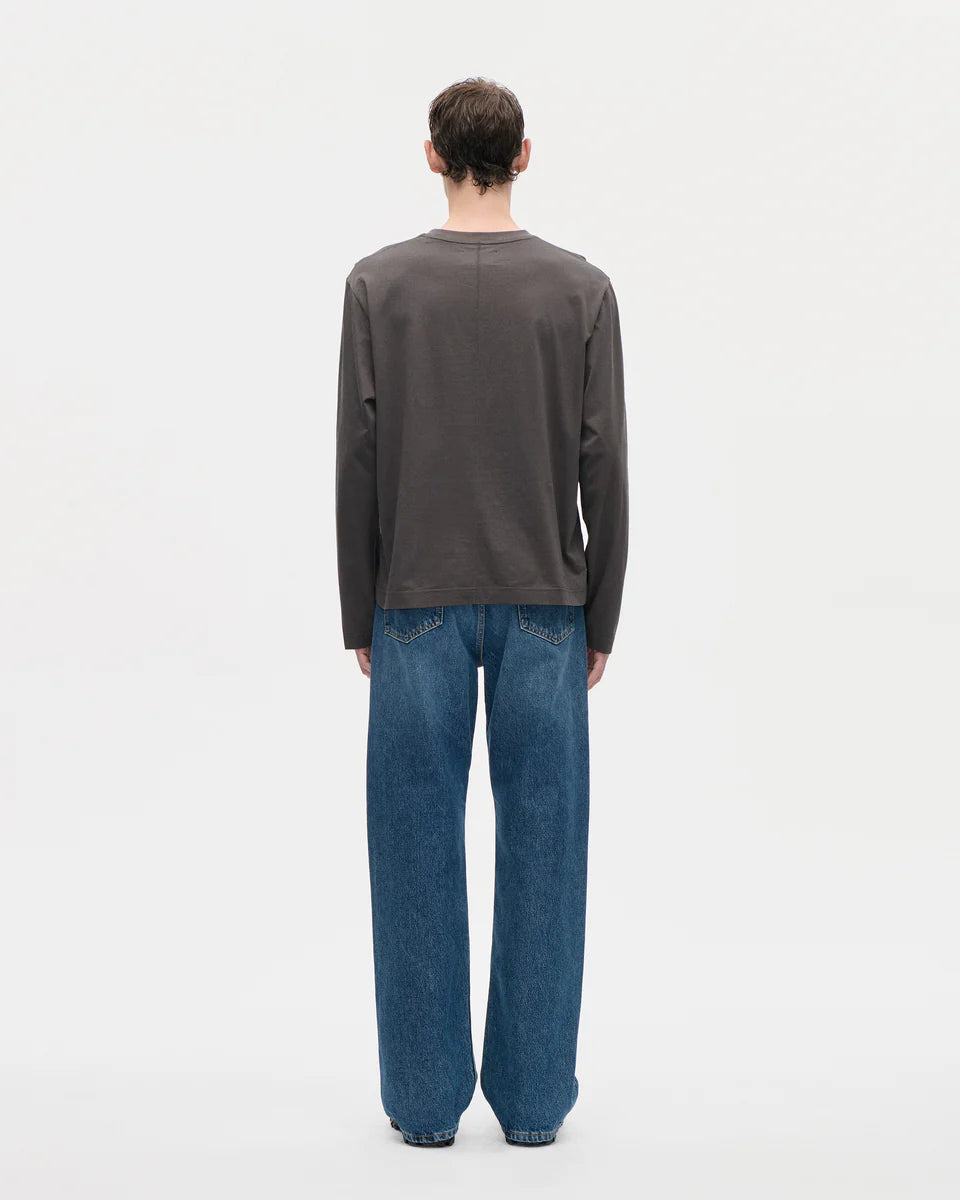 5-10J7 Seam Tee LS 140 081 Grey