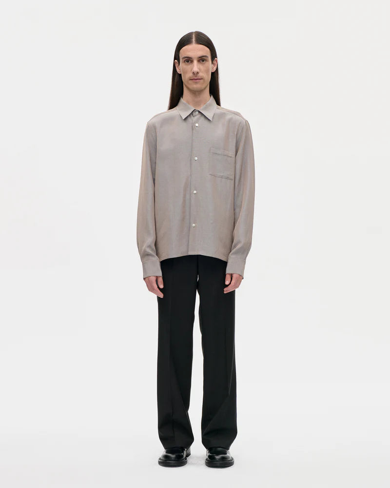 3-92S27 Dinner Shirt Acelin 064 Stone