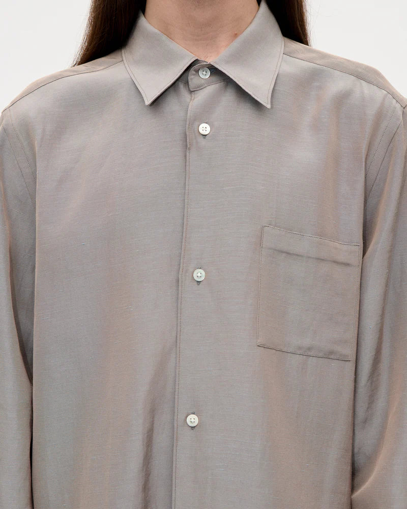 3-92S27 Dinner Shirt Acelin 064 Stone
