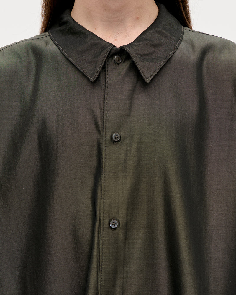 3-89S13 Wander Shirt Breeze 031 Dark Olive