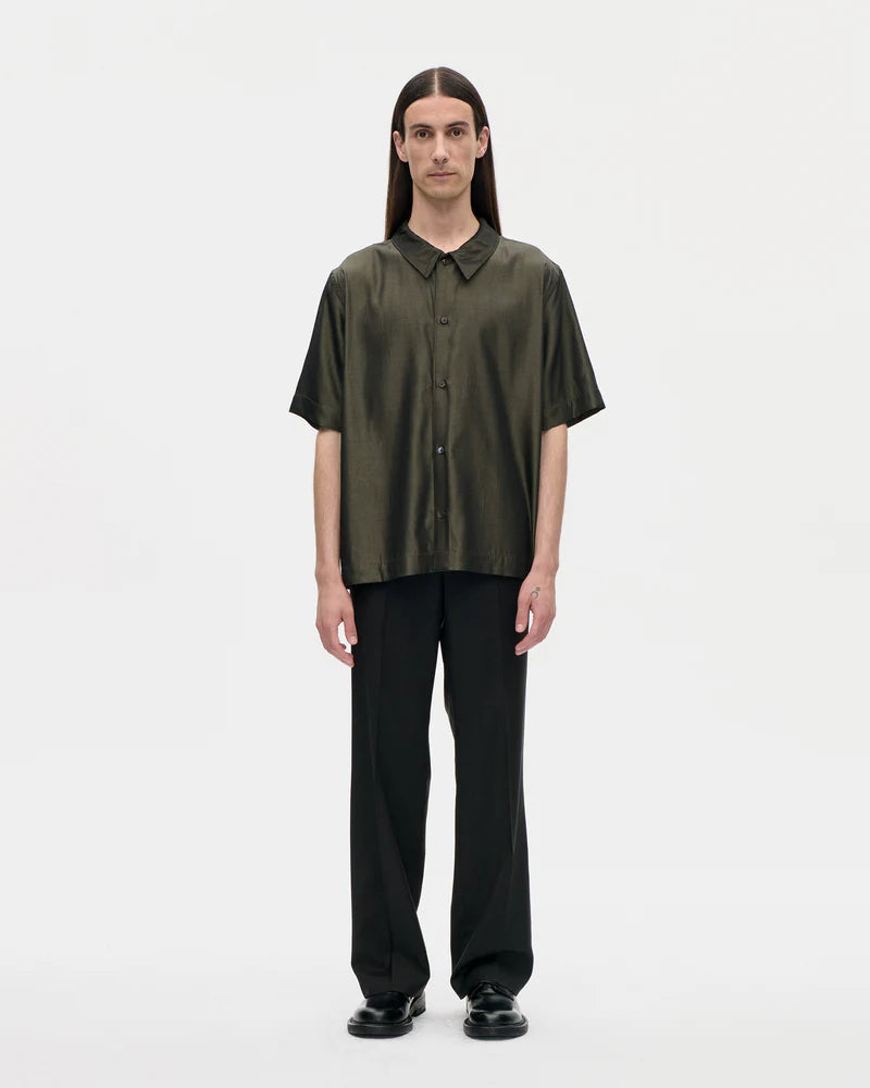 3-89S13 Wander Shirt Breeze 031 Dark Olive