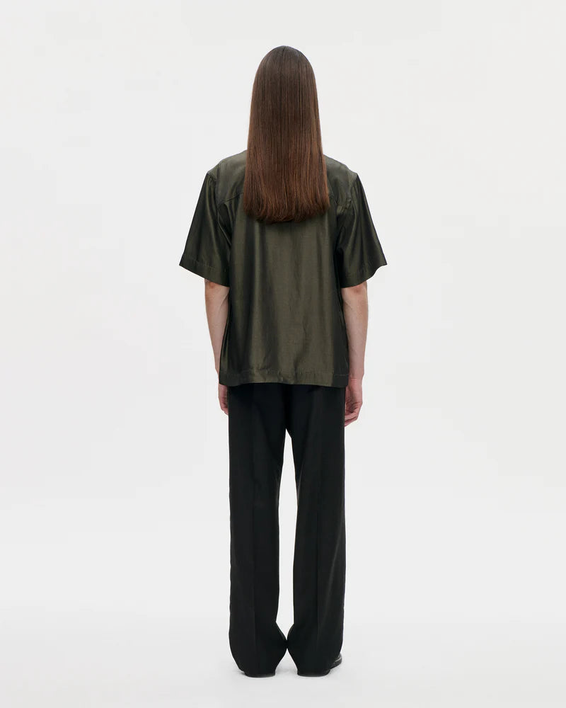 3-89S13 Wander Shirt Breeze 031 Dark Olive