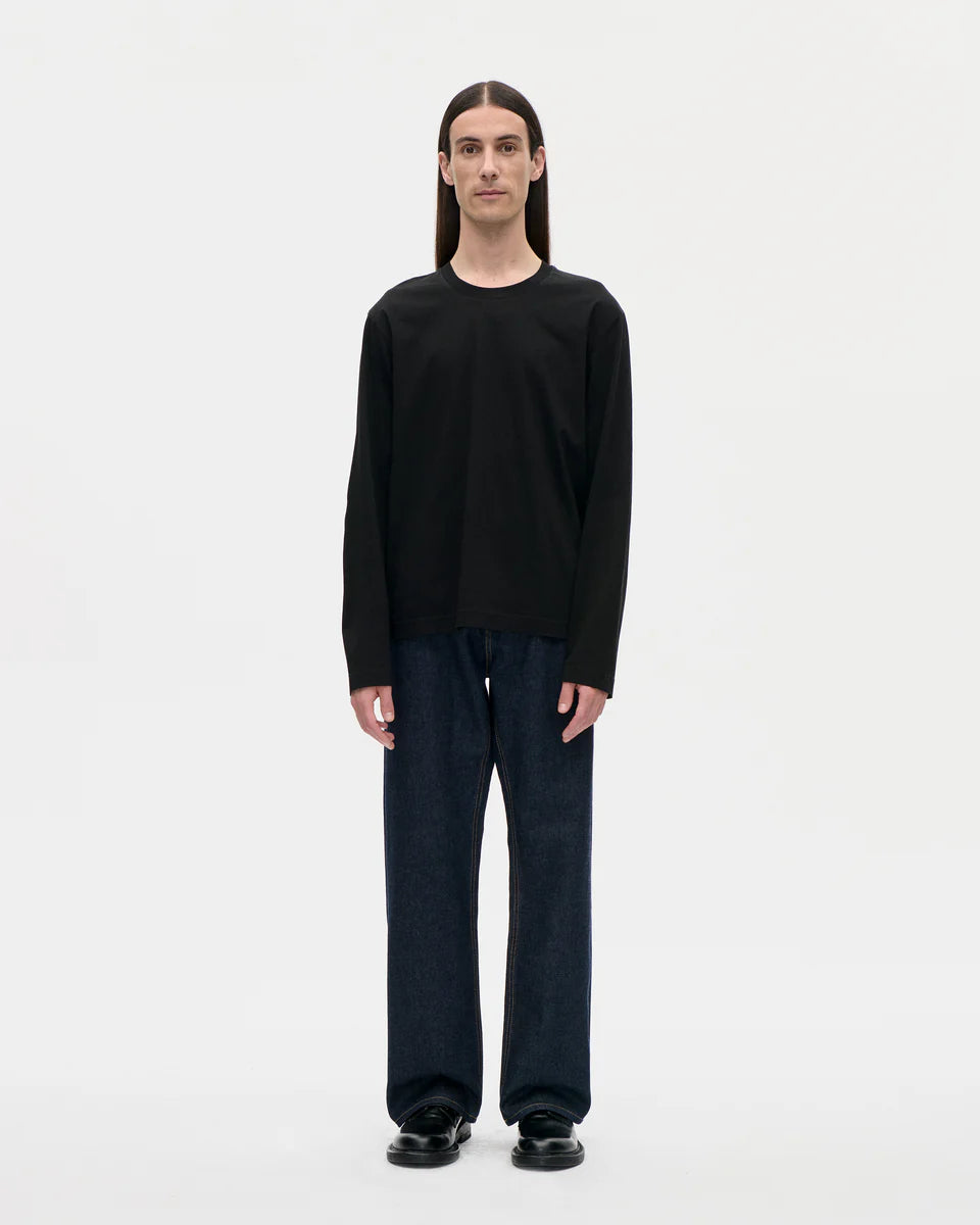5-10J7 Seam Tee LS 140 009 Black