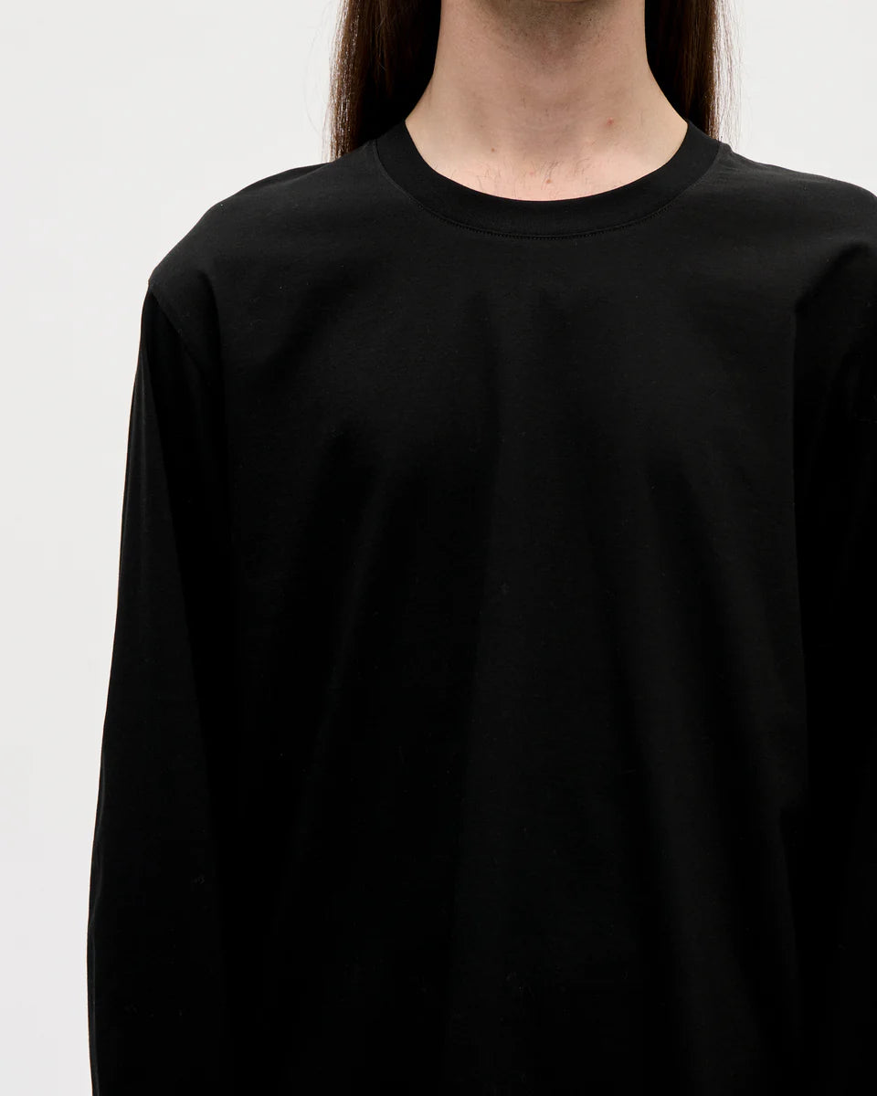 5-10J7 Seam Tee LS 140 009 Black