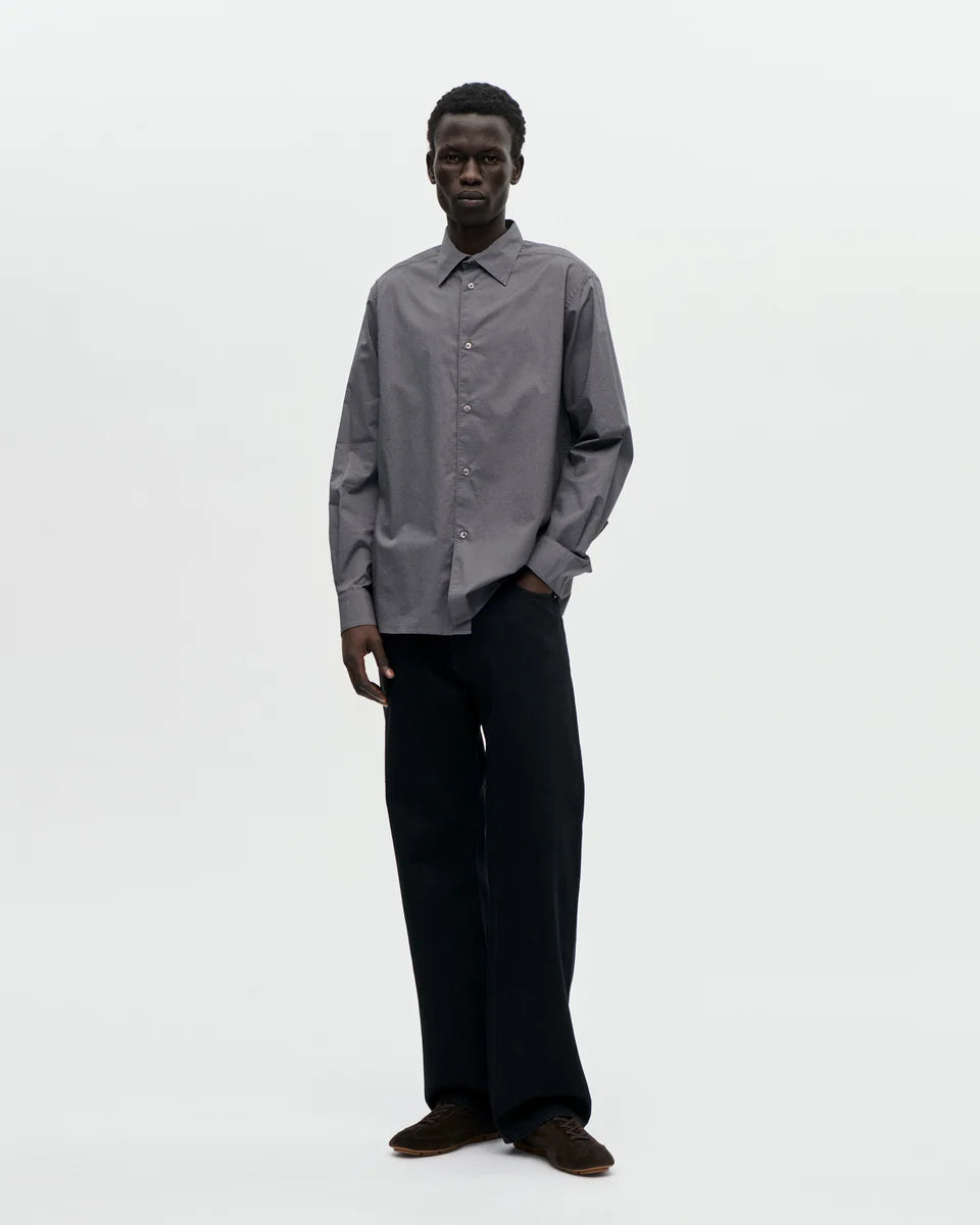 Volume Shirt Wash Cot 008 Charcoal