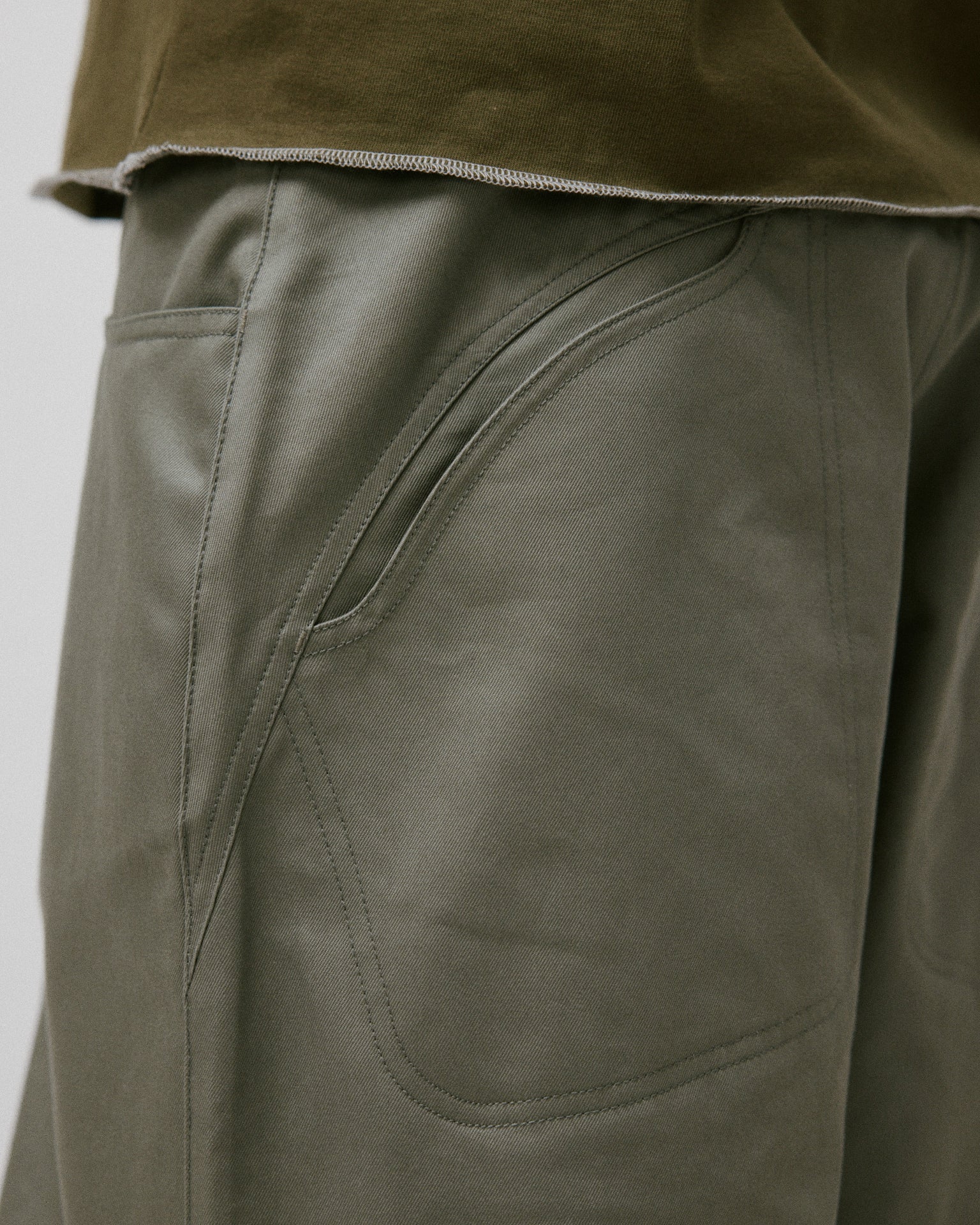 Loop Claw Trouser Twill Olive