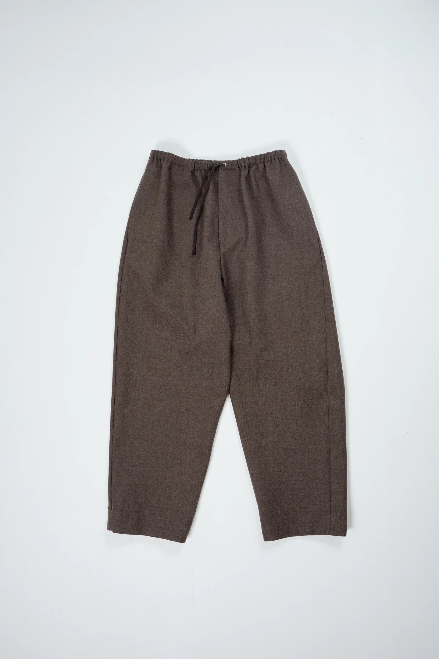 CF.22.06.02.01 SIMPLE PANTS big weave wool brown