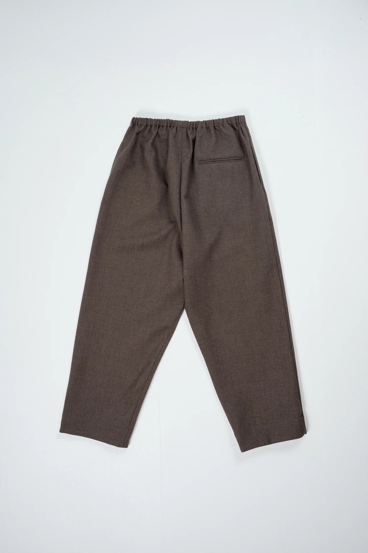 CF.22.06.02.01 SIMPLE PANTS big weave wool brown