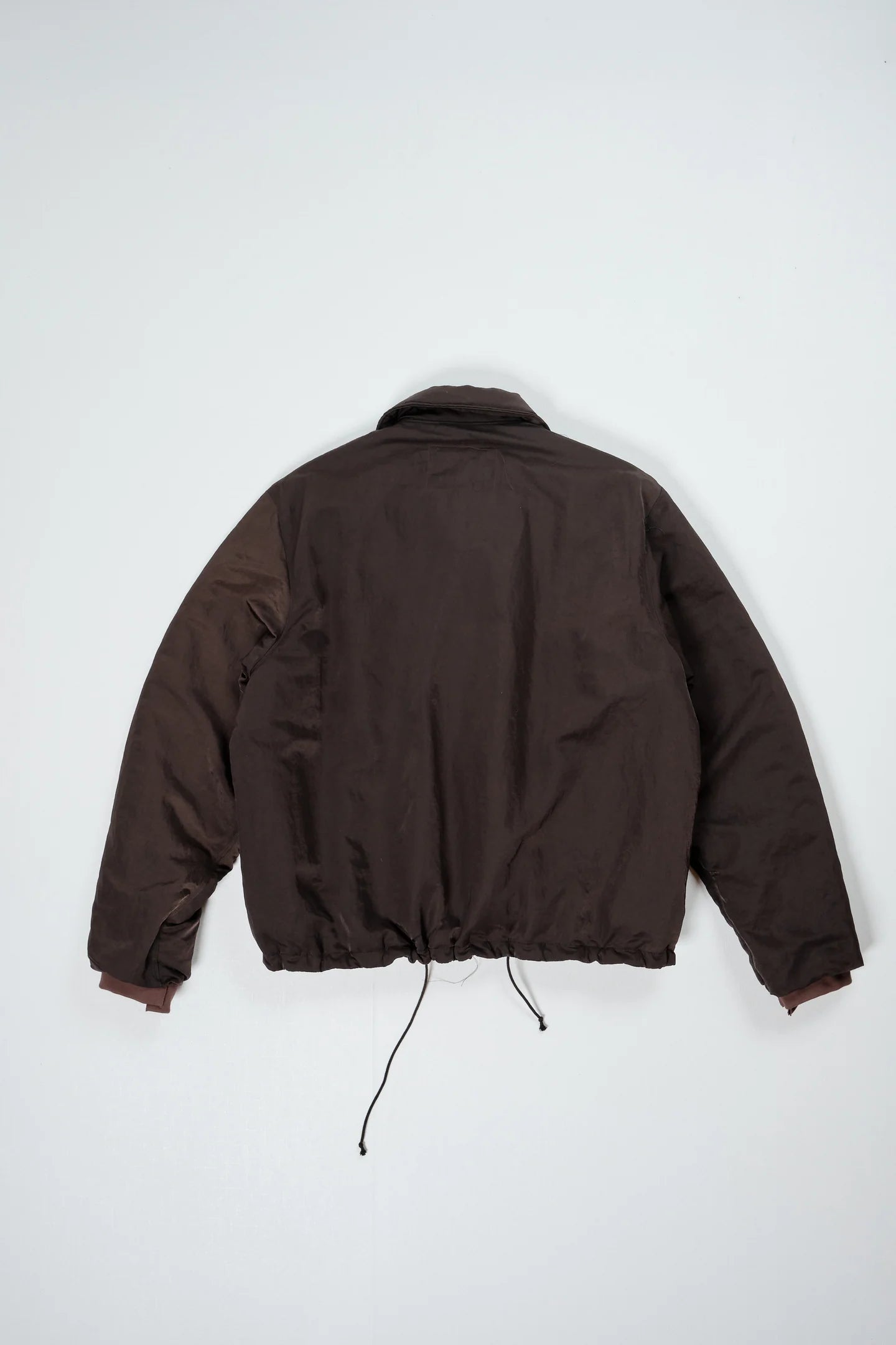 CF.22.10.05.01 PUFFED SIMPLE JACKET technical nylon brown