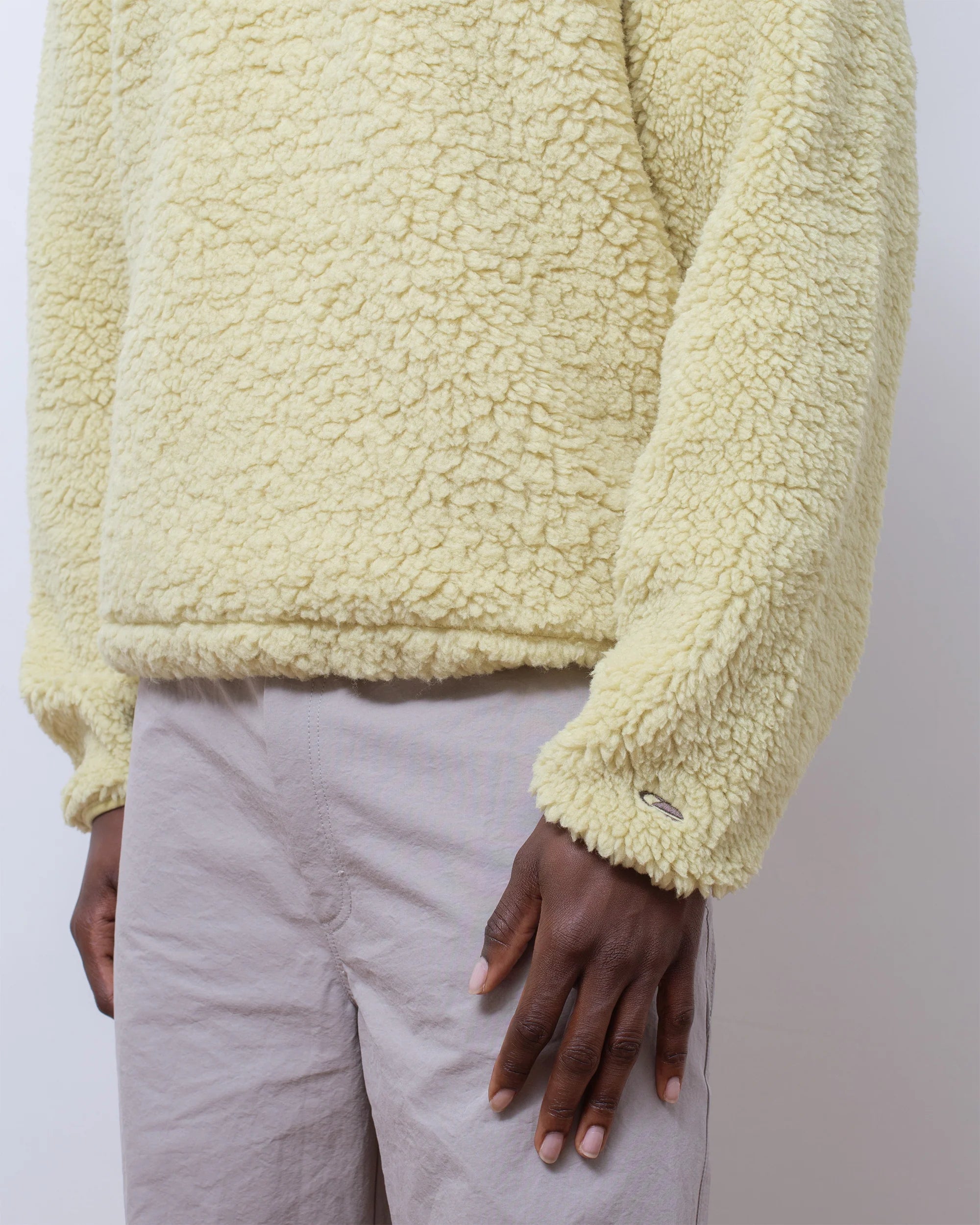 V-Smock Fleece Lichen