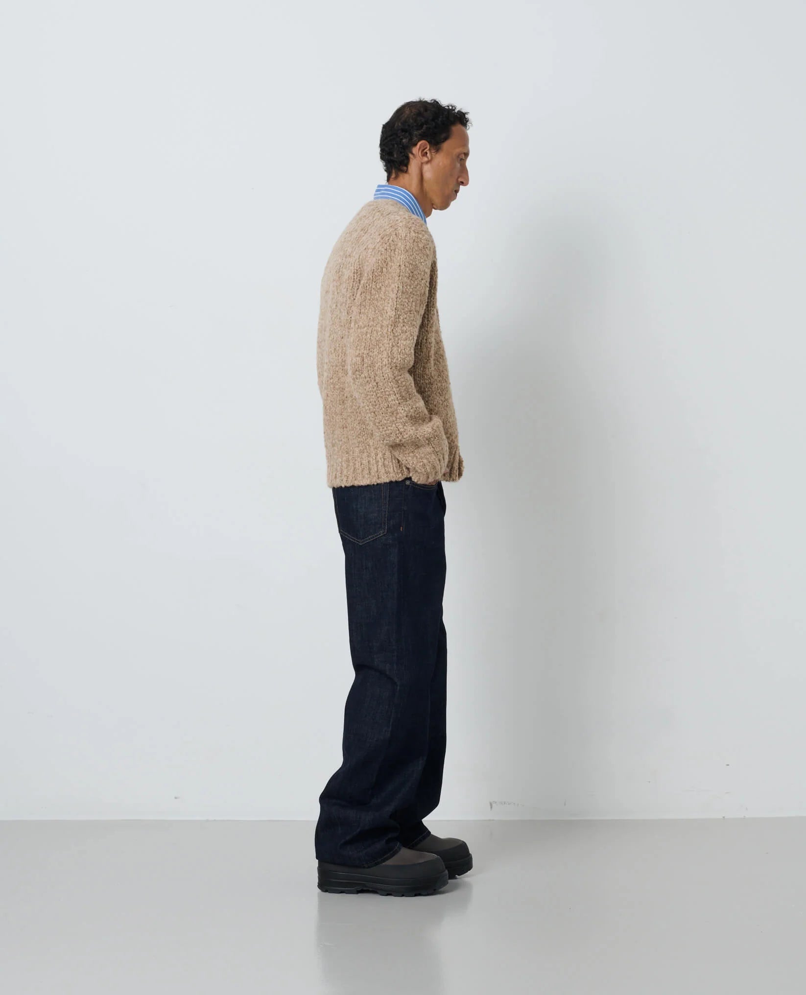 JOHN CARDIGAN - 160 DARK SAND