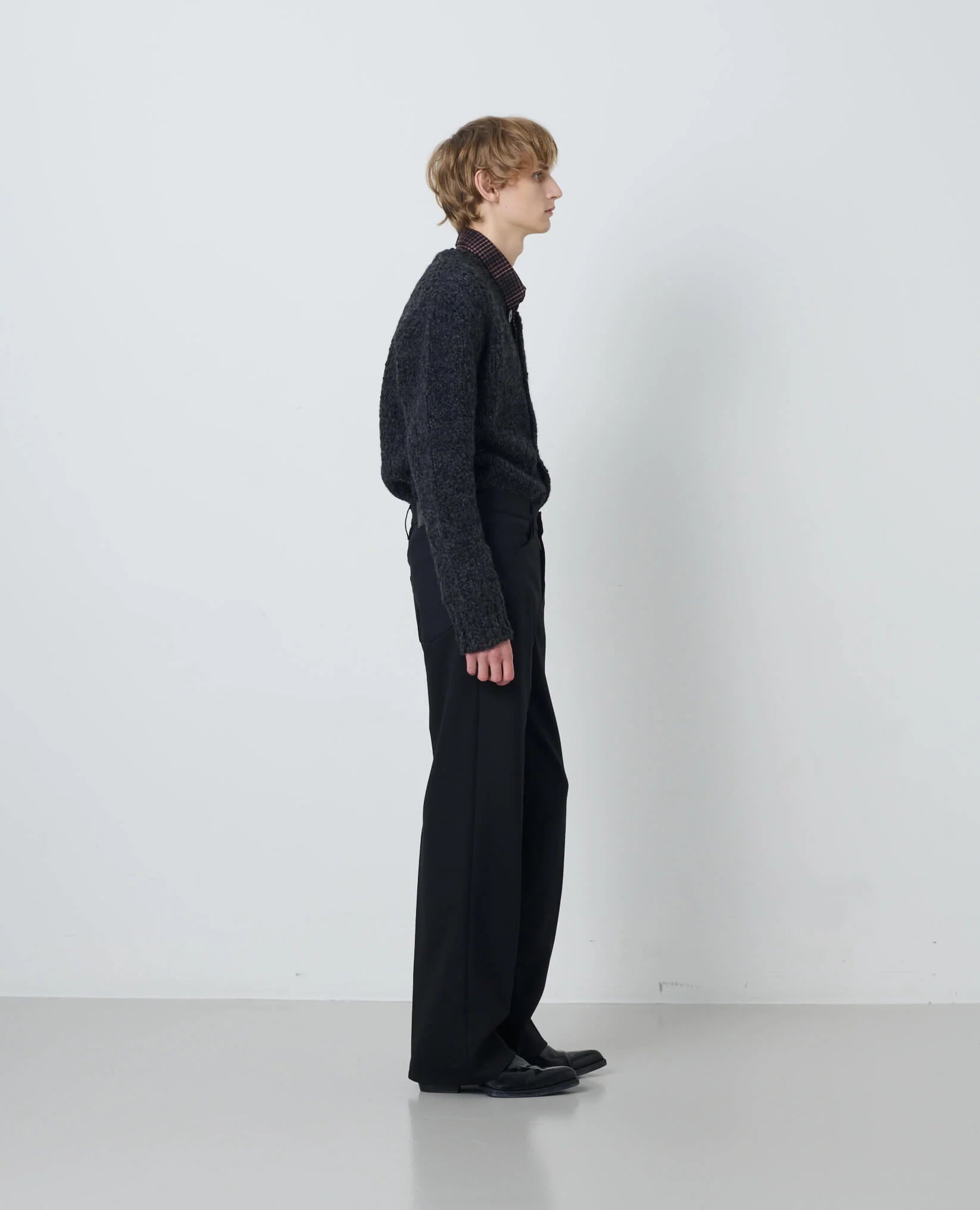 JOHN CARDIGAN - 998 BLACK