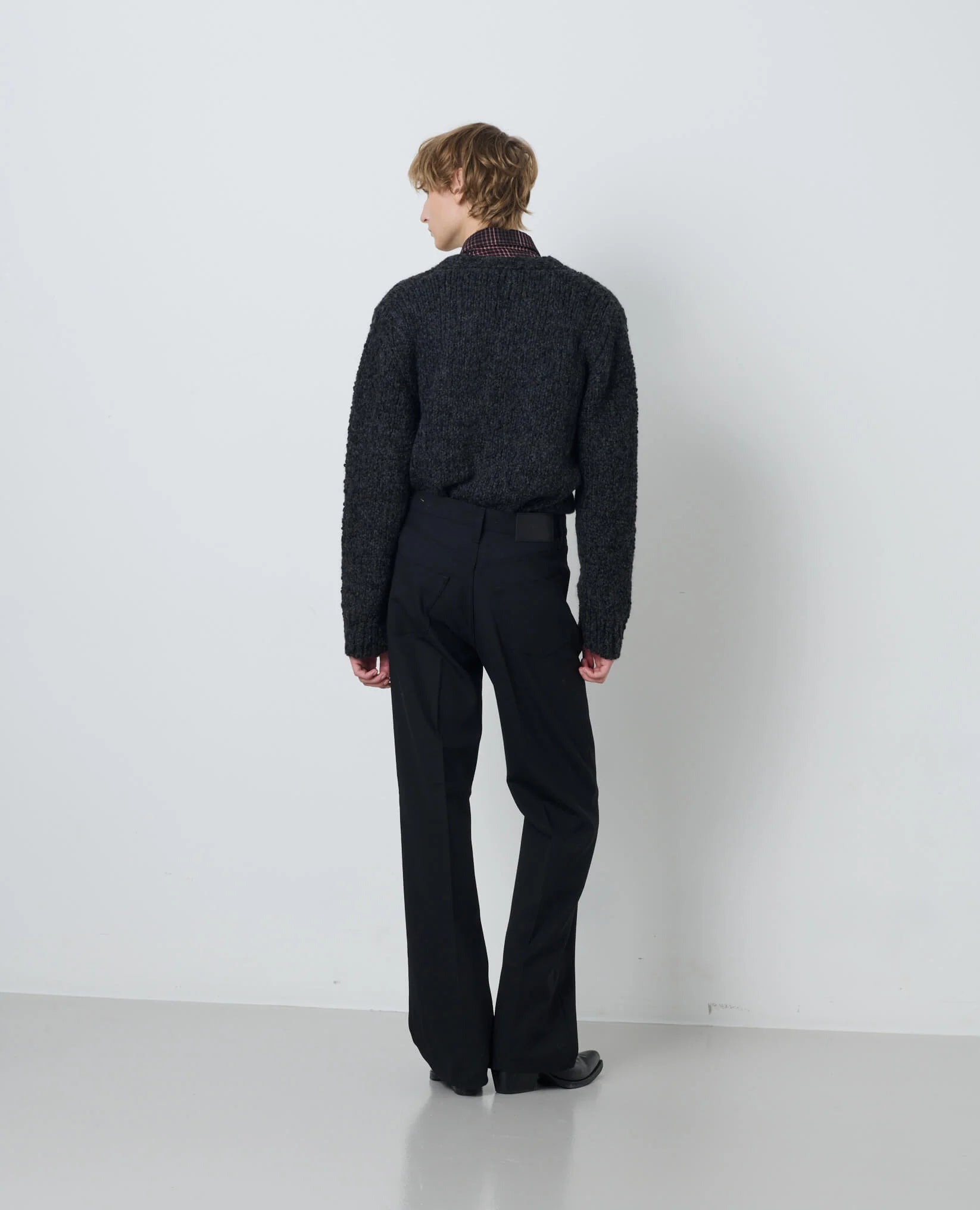 JOHN CARDIGAN - 998 BLACK