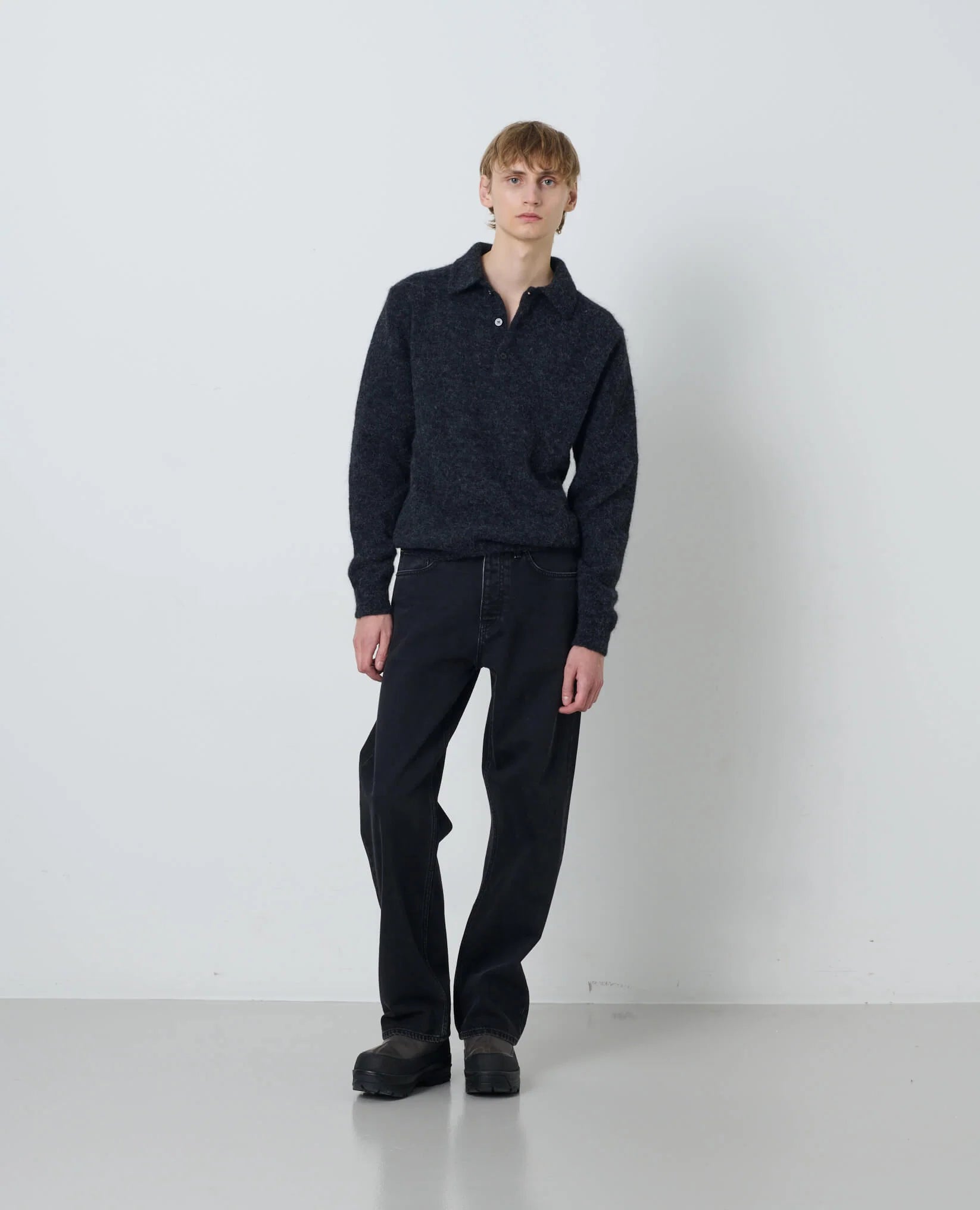 LOOSE - 708 WASHED BLACK