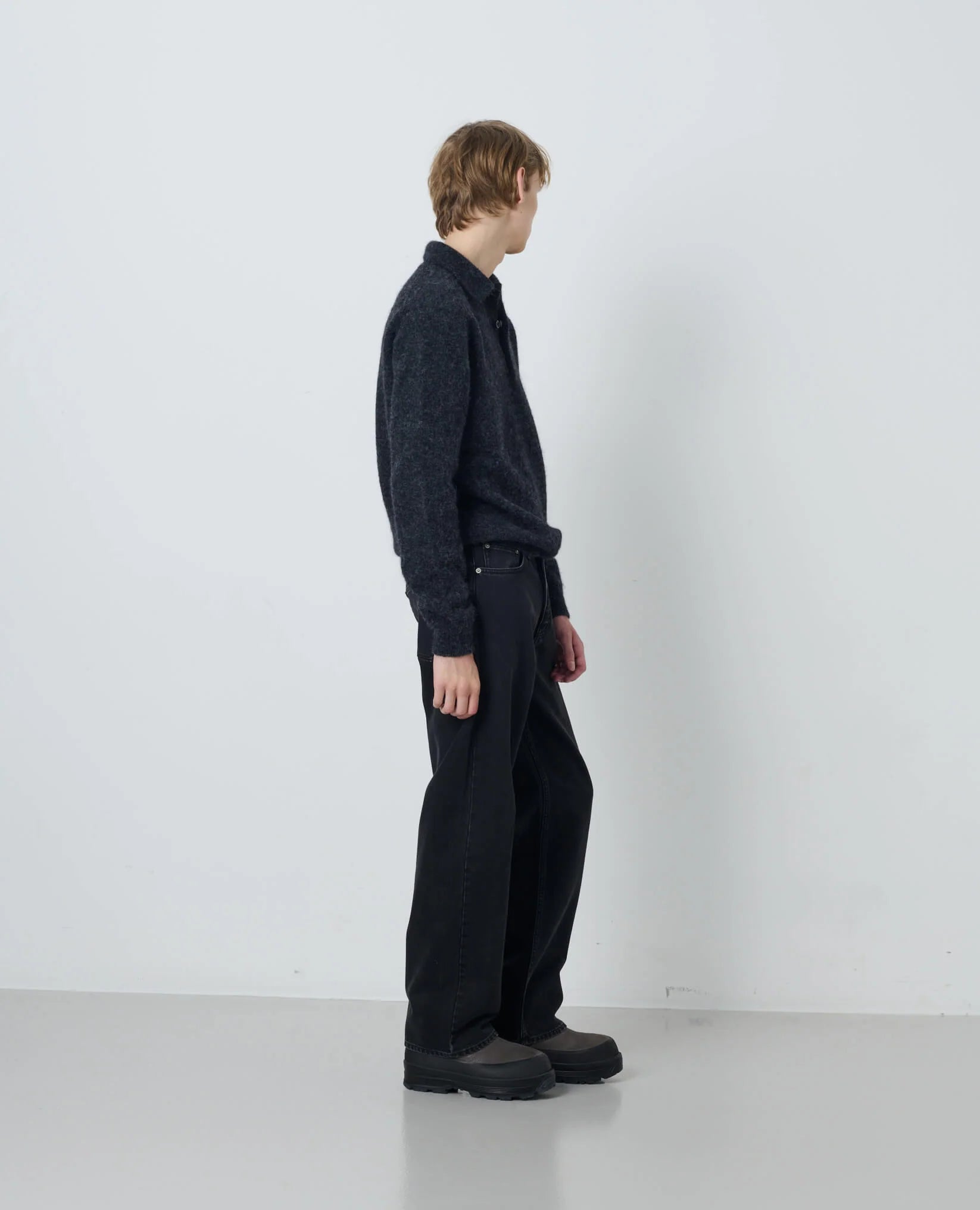 LOOSE - 708 WASHED BLACK