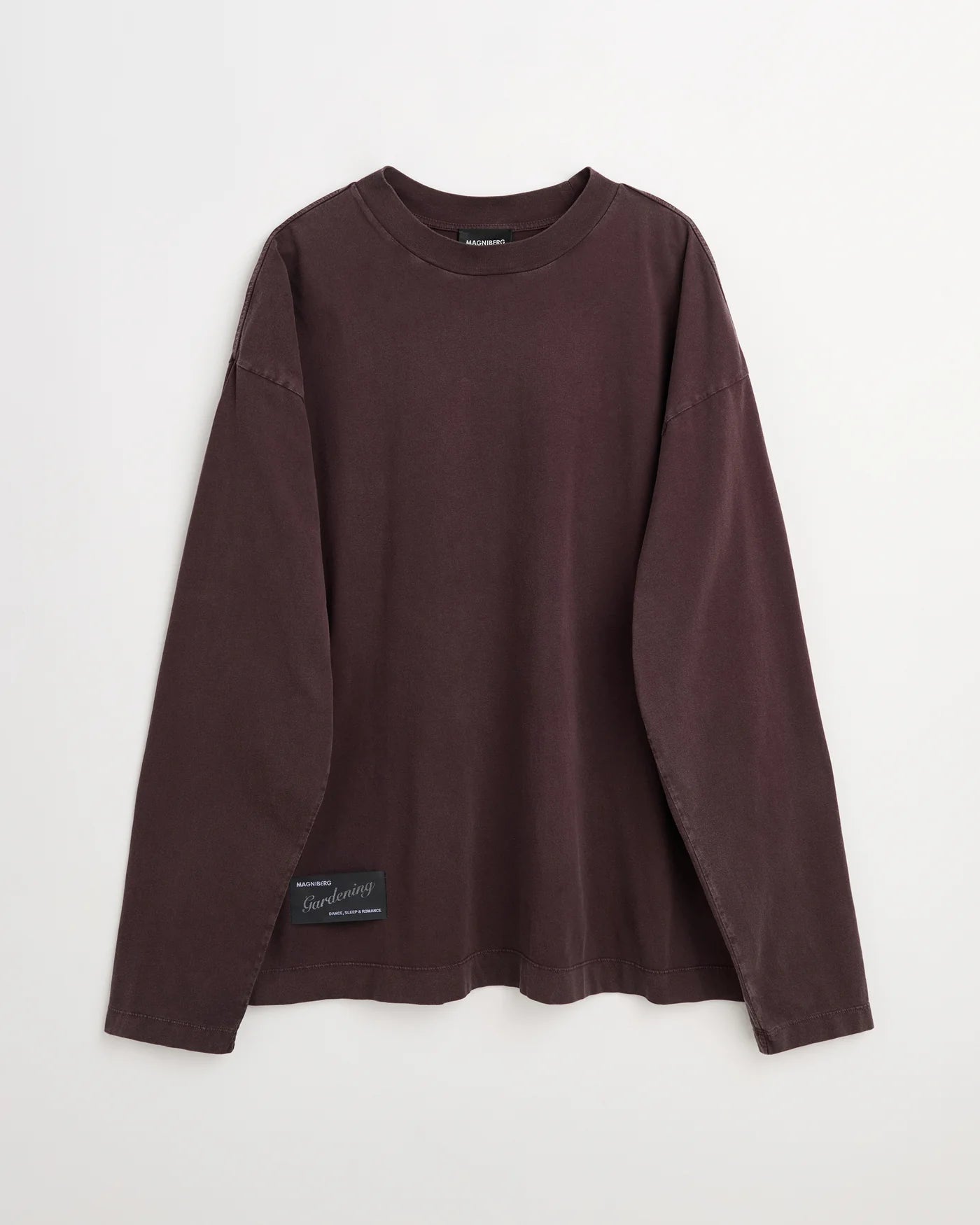 Full long sleeve t-shirt - cherry brown