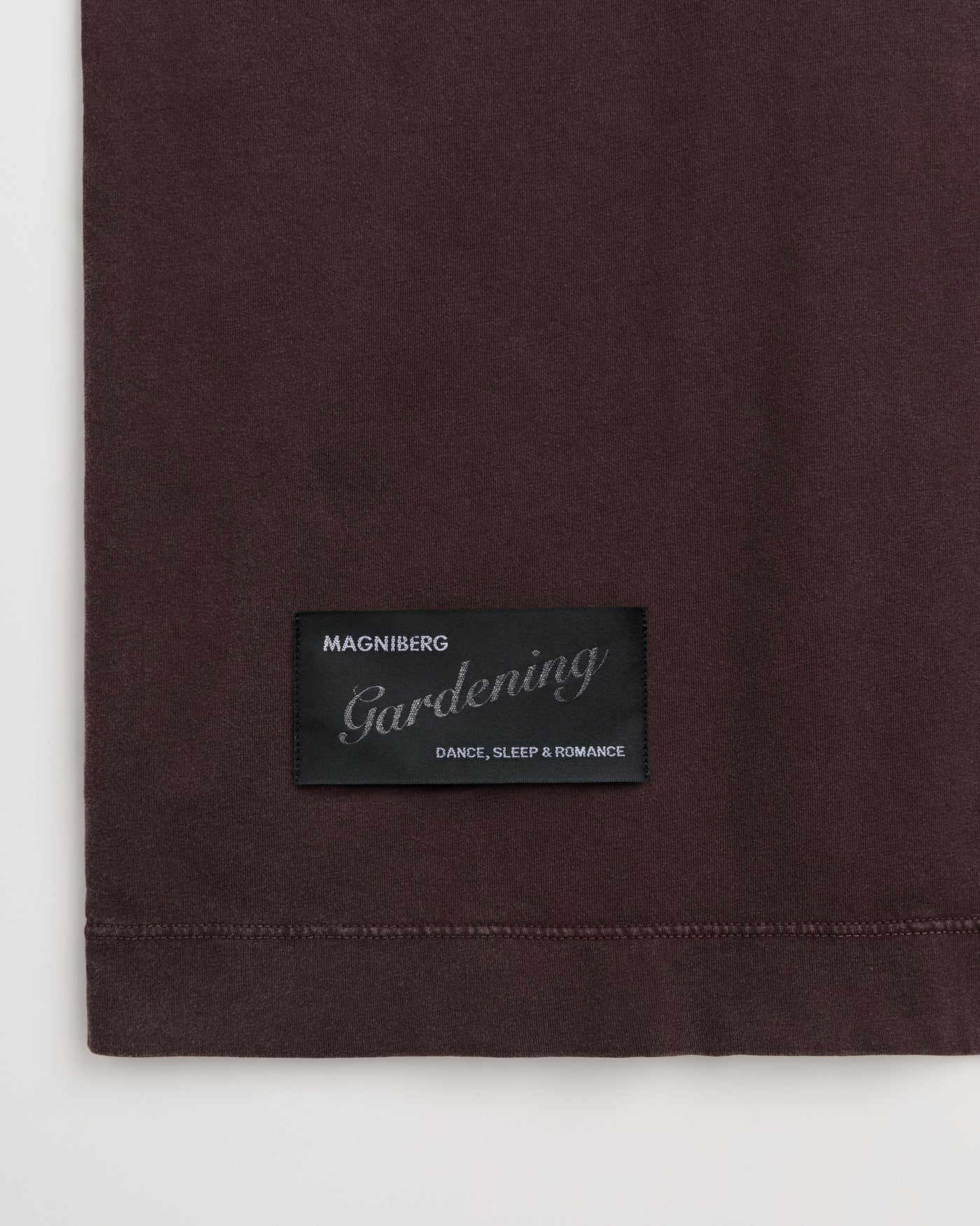 Full long sleeve t-shirt - cherry brown