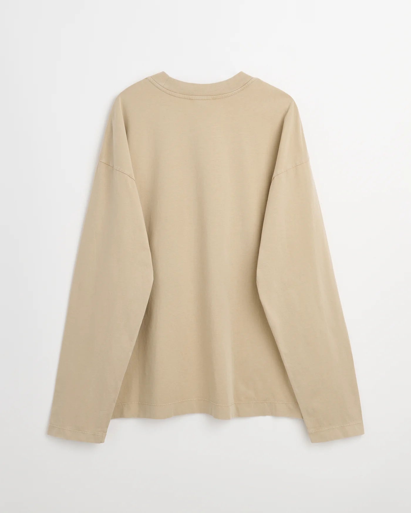 Full long sleeve t-shirt - washed sand