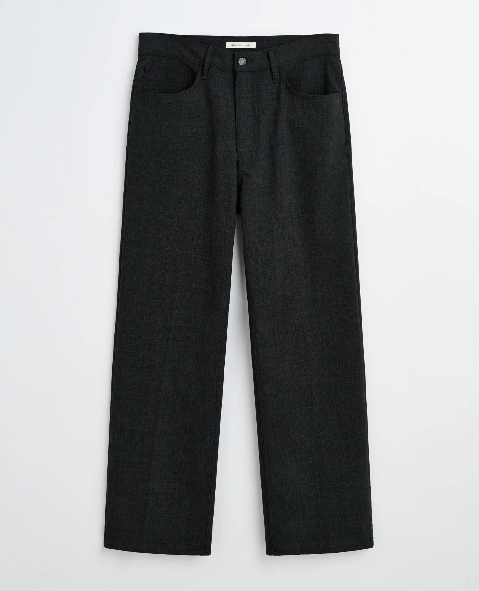 RELAXED BOOT WOOL - 999 BLACK