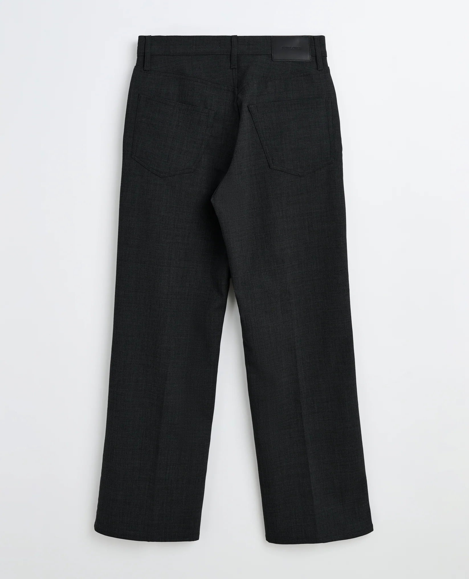 RELAXED BOOT WOOL - 999 BLACK