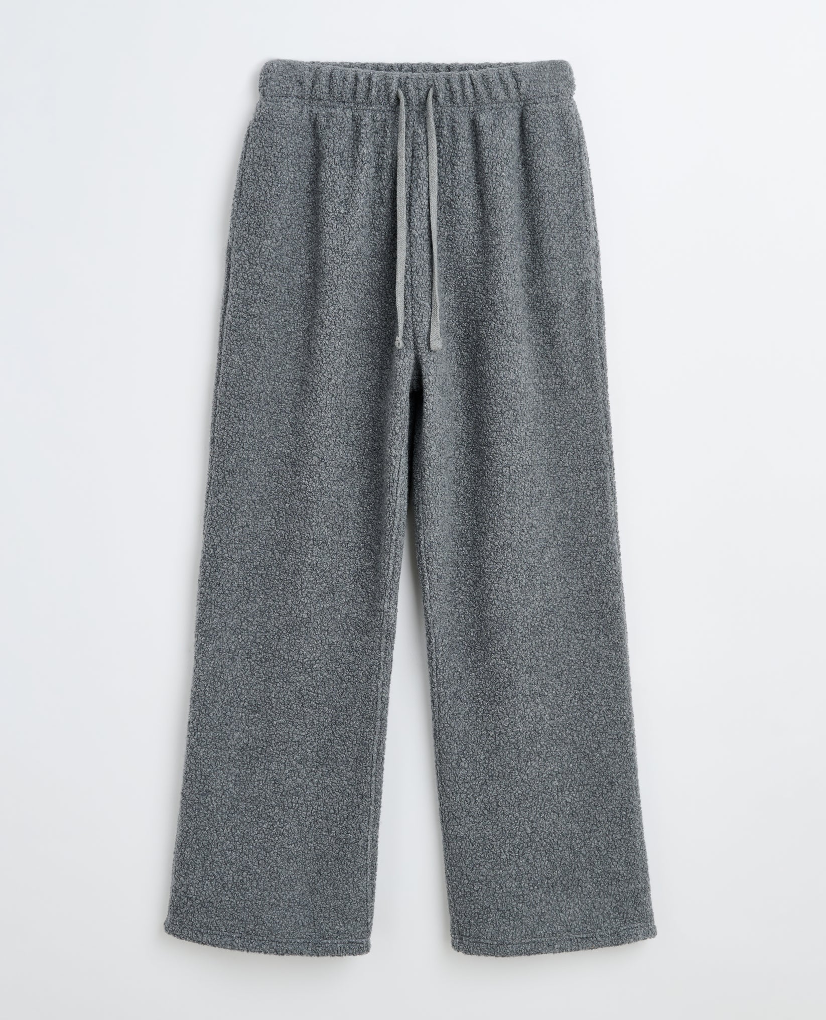 WOOL PANTS - 800 GREY MELANGE